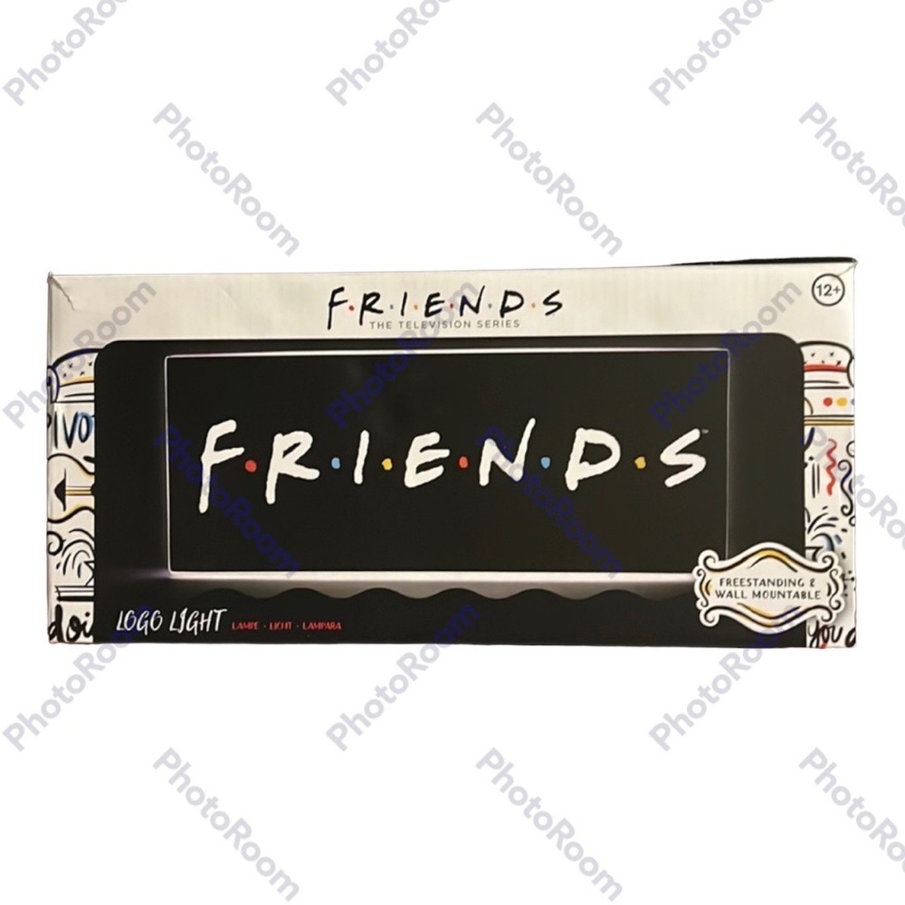 NWT | F • R • I • E • N • D • S Logo Light